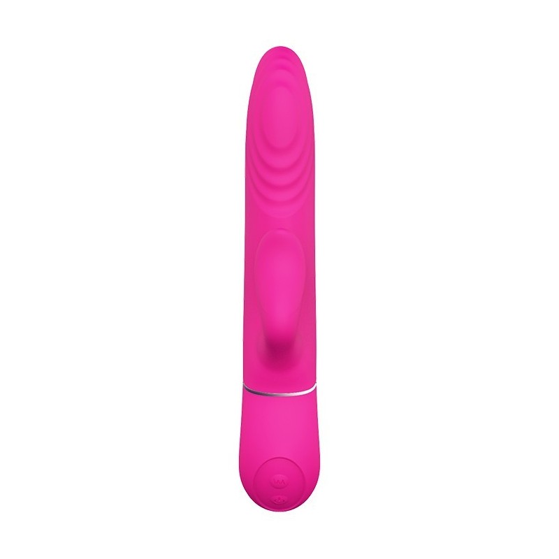 VIBES OF LOVE DUO THRUSTER. 9+9 modes - push function and Double vibrator. Rechargeable