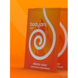100 Monodosis Lubricante Body Ars Efecto Calor base de agua 4 ml