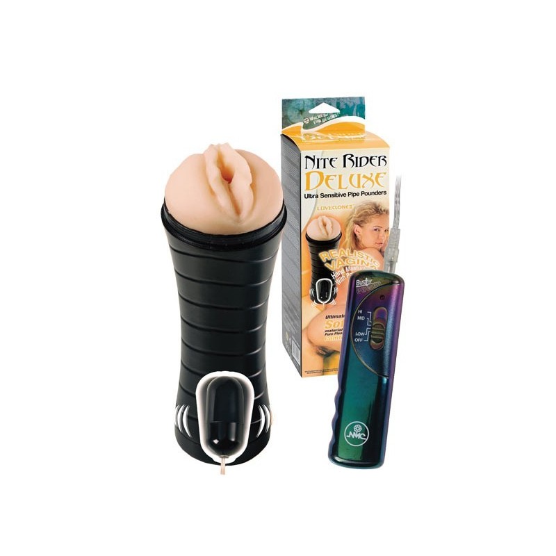 NITE RIDER DELUXE VAGINA LOVECLONE II AVEC VIBRATION