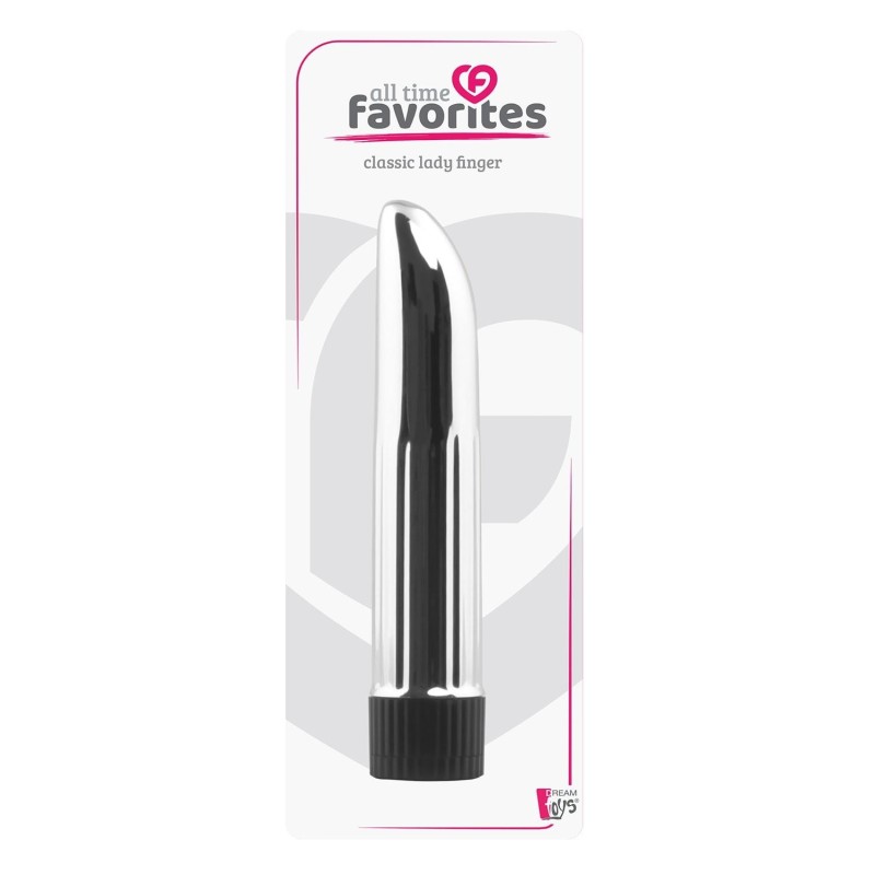 Multispeed Silver Vibrator - Ladyfinger 13,4cm