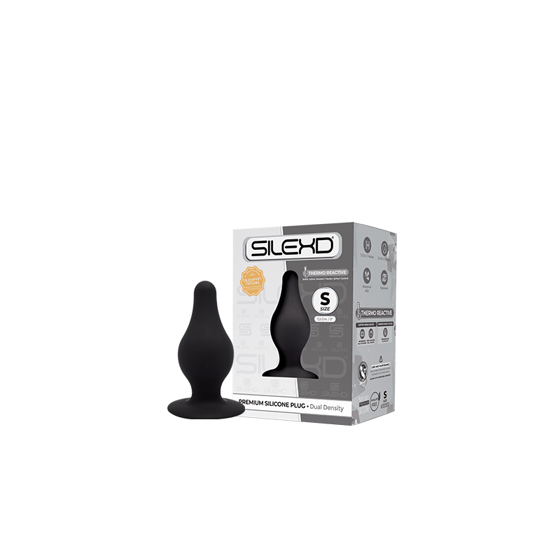 PLUG MODEL2 S NEGRO 7,2x3cm SILEXD