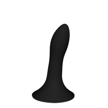 SOLID LOVE PREMIUM SILICONE DILDO BLACK - Termorreativo 2