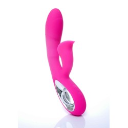 DARO - Vibratore Doppio Rosa Ricaricabile 12 Modalità