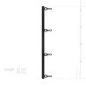 Adjustable Spreader Bar - Black