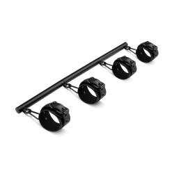 Barra separadora ajustable - Negro