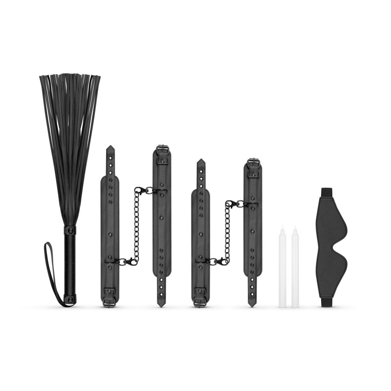 Set Kinky Bondage da 5 pezzi - Nero