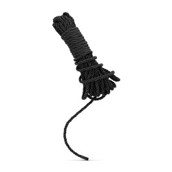 Corde de bondage en coton Kinbaku - 10 m - Noir