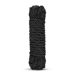 Corde de bondage en coton Kinbaku - 10 m - Noir