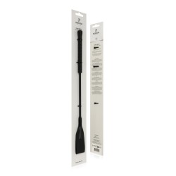 Morbido corpetto da equitazione in pelle sintetica - 45 cm - Nero