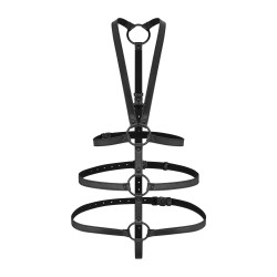 Vera Bondage Harness - Preto