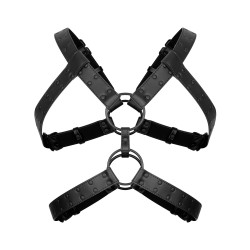 Harnais de bondage Rocco - Noir