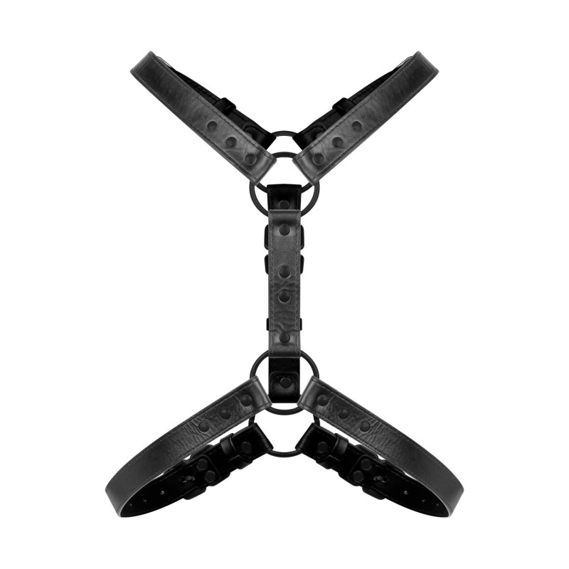 Max Bondage Harness - Schwarz