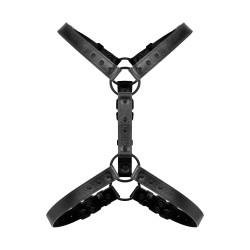 Max Bondage Harness - Schwarz