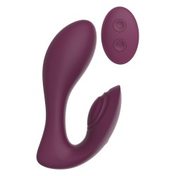 ESSENTIALS ULTRA DUAL VIBE. Double vibrator, 2 motors. Remote control. Rechargeable
