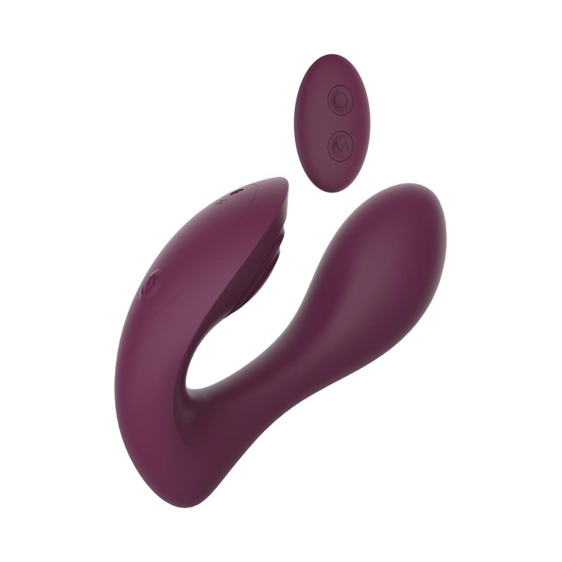 ESSENTIALS ULTRA DUAL VIBE. Doppelvibrator, 2 Motoren. Fernbedienung. Wiederaufladbar
