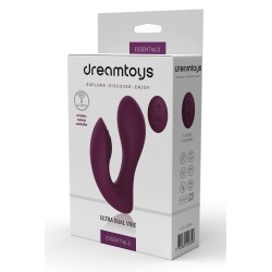 ESSENTIALS ULTRA DUAL VIBE. Double vibrateur, 2 moteurs. Télécommande. Rechargeable
