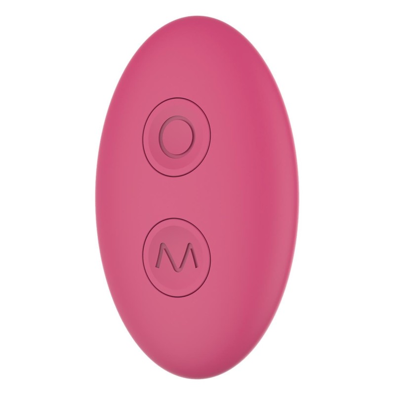 ESSENTIALS UP AND DOWN VIBE Rosa. 7+7 modos Movimiento y Vibrador , 2 motores. Control Remoto. Recargable