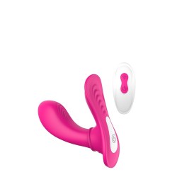 VIBES OF LOVE REMOTE PANTY G MAGENTA. 9 modos , 2 motores. Control Remoto. Recargable
