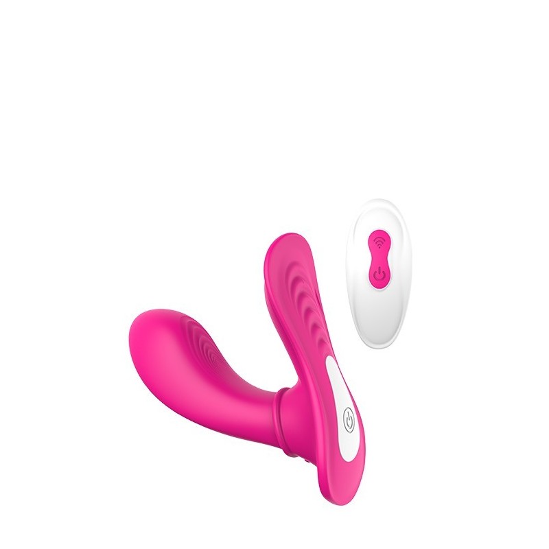VIBES OF LOVE CULOTTE À DISTANCE G MAGENTA. 9 modes, 2 moteurs. Télécommande. Rechargeable