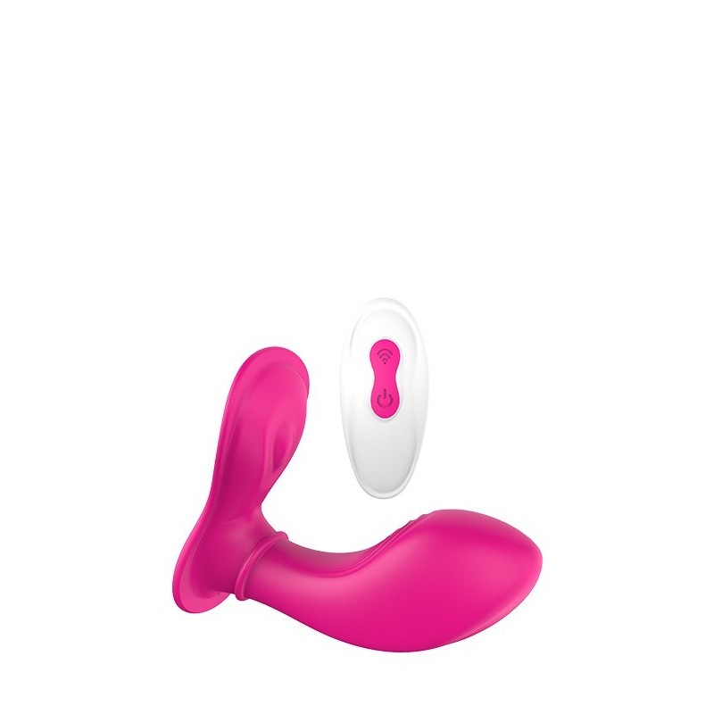 VIBES OF LOVE REMOTE PANTY G MAGENTA. 9 modos , 2 motores. Control Remoto. Recargable
