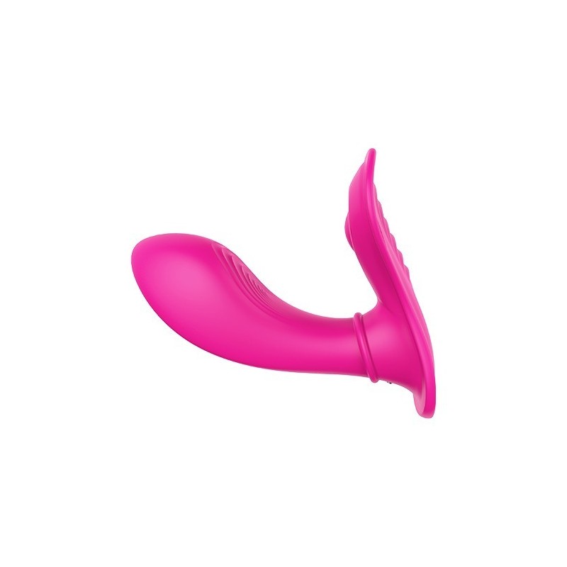 VIBES OF LOVE REMOTE PANTY G MAGENTA. 9 modes, 2 motors. Remote control. Rechargeable