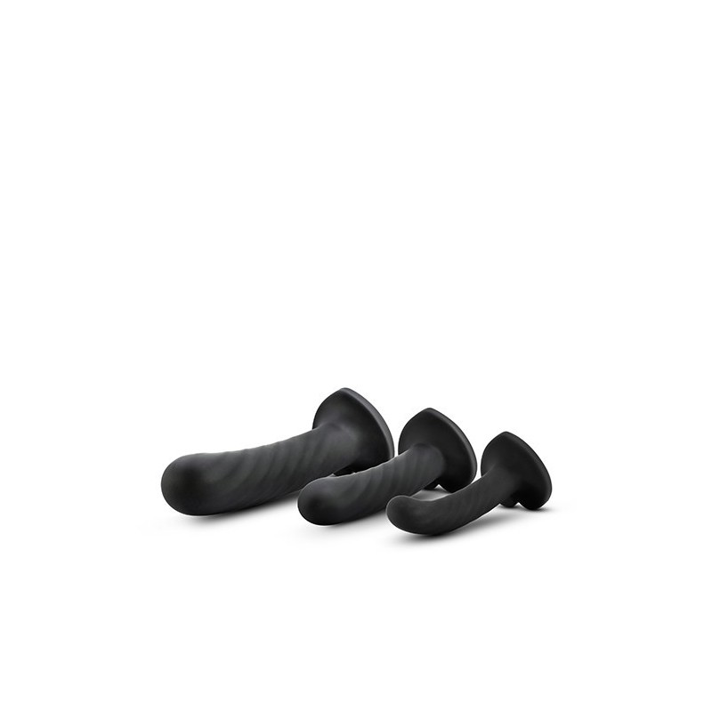 ENSEMBLE DE 3 GODES TEMPTASIA TWIST KIT - NOIR