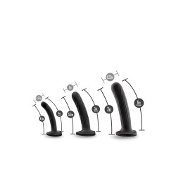 ENSEMBLE DE 3 GODES TEMPTASIA TWIST KIT - NOIR