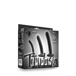 ENSEMBLE DE 3 GODES TEMPTASIA TWIST KIT - NOIR