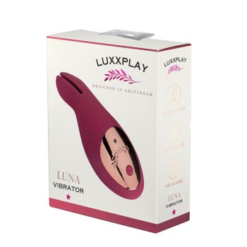LuxxPlay – Luna – Vibromasseur Rabbit Rechargeable – Framboise 2