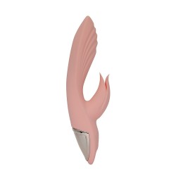 LuxxPlay – Noix de coco – Double Vibromasseur Rechargeable – Rose