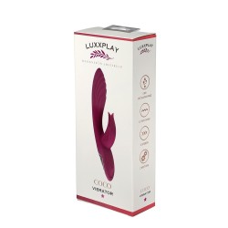 LuxxPlay – Coco – Vibrador doble Recargable – Frambuesa