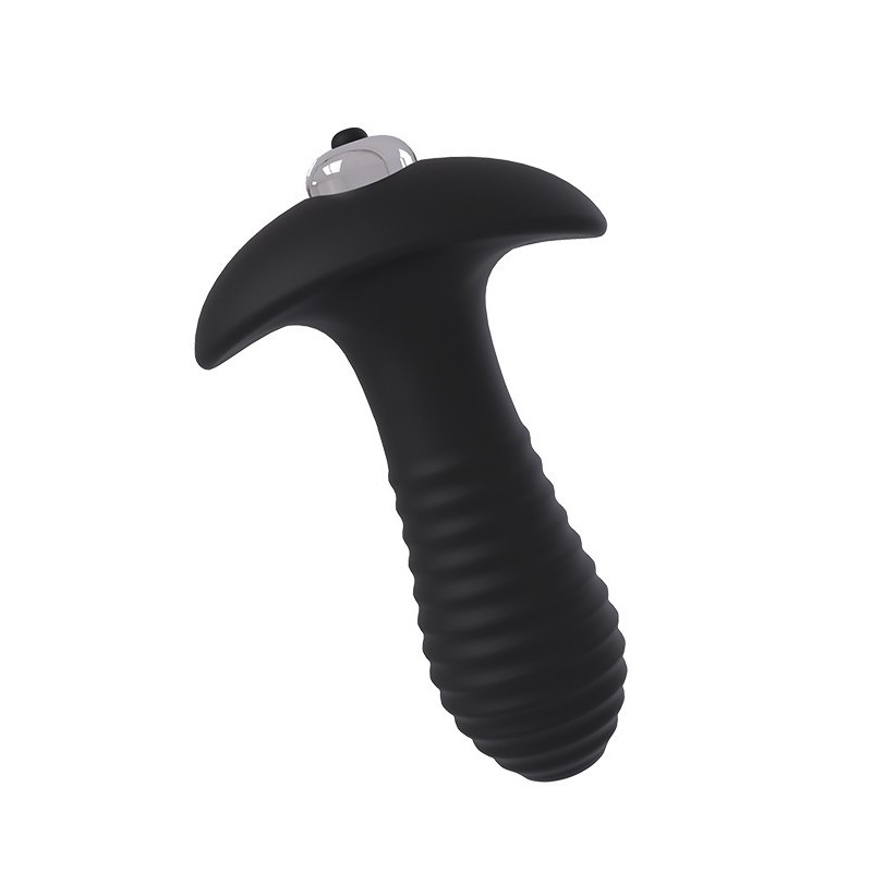 Spiral Plug - Analplug mit Vibration 9x3cm CHEEKY LOVE