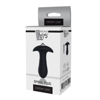 Spiral Plug - Analplug mit Vibration 9x3cm CHEEKY LOVE 2