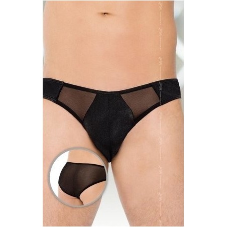 Slip noir transparent 4466