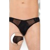 Slip Nero Trasparente 4466