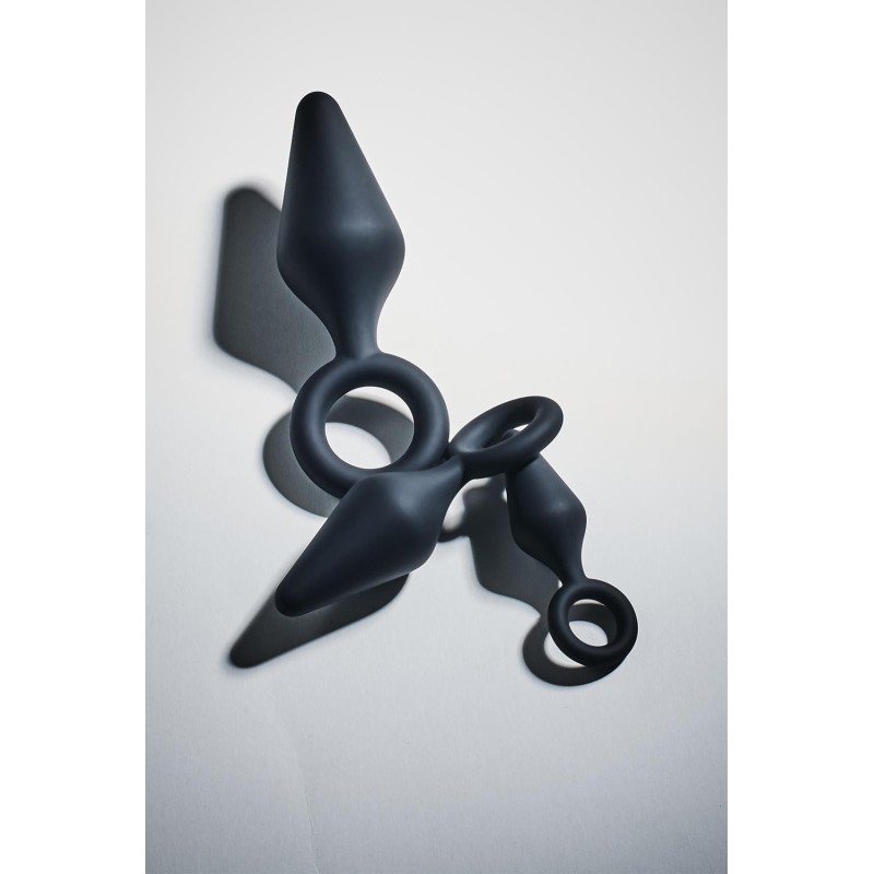 FANTASSTIC ANAL TRAINING KIT RING PLUG - Set de Plugs con anillo
