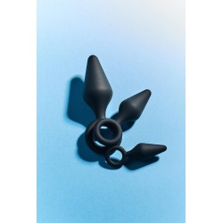 FANTASSTIC ANAL TRAINING KIT RING PLUG - Set de Plugs con anillo
