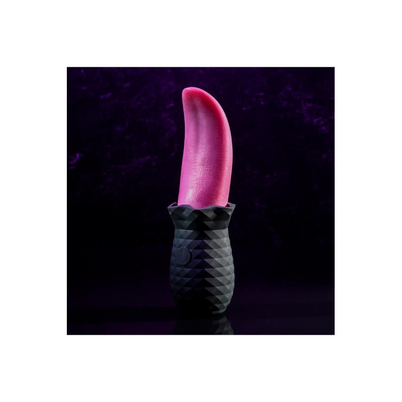 TONGUE TEASER - LENGUA VIBRADORA CON MOVIMIENTO . Recargable