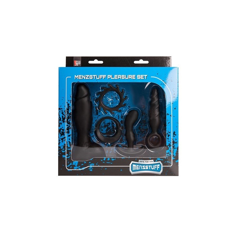 MENZSTUFF Pleasure Set - Dildo, Plugs & Ringe Set