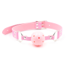 Gag perforado Rosa - ajustable - Fetish Fever