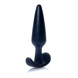 Smooth T-Plug TPE 12x2,8cm Black