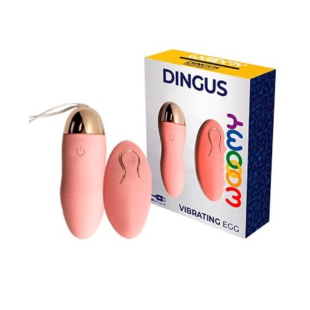 Dingus - Rechargeable Egg Vibrator 10 Modes Remote Control