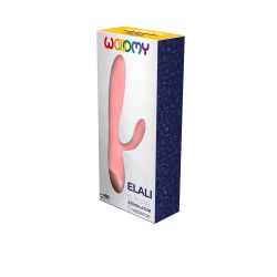 Elali - Vibromasseur Double Rechargeable 10 Modes - Rose
