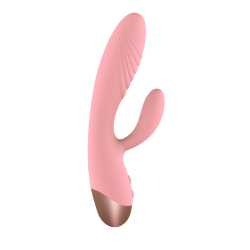 Elali - Vibrador Doble Recargable 10 modos - Rosa