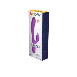 Gili-Gili - Dual Rechargeable Vibrator with Heat 16 Modes - Lilac