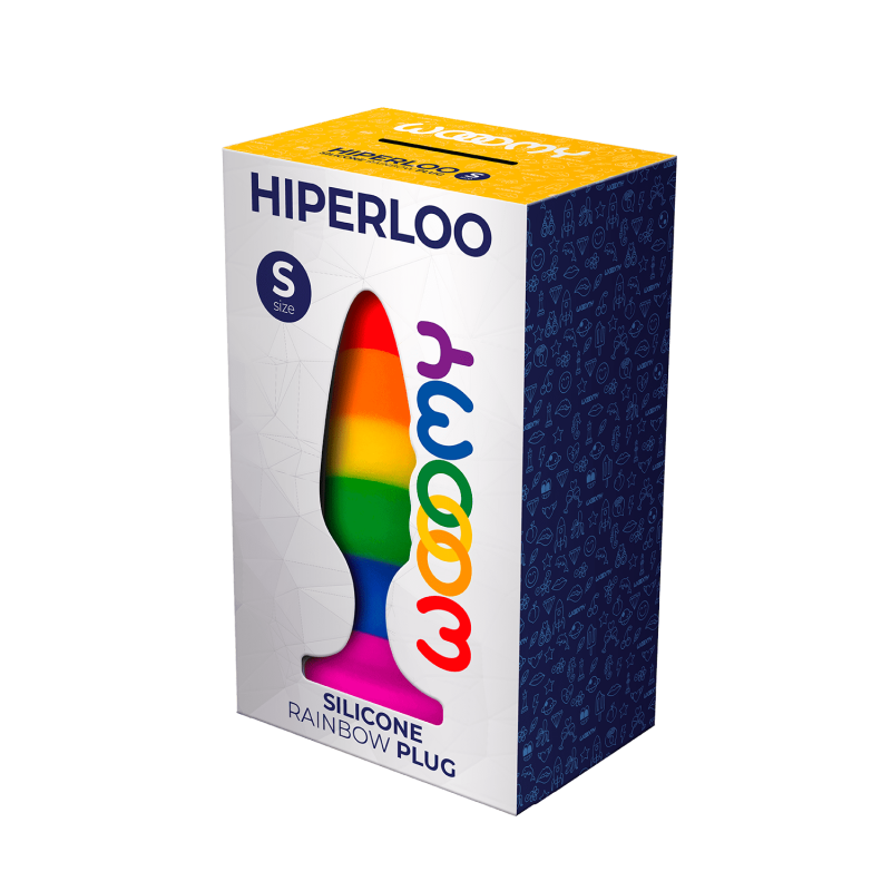 Hiperloo S - Ficha Arco-íris - Pride 9x2,4cm