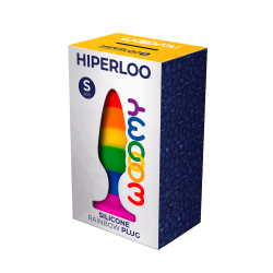 Hiperloo S - Rainbow Plug - Pride 9x2,4cm