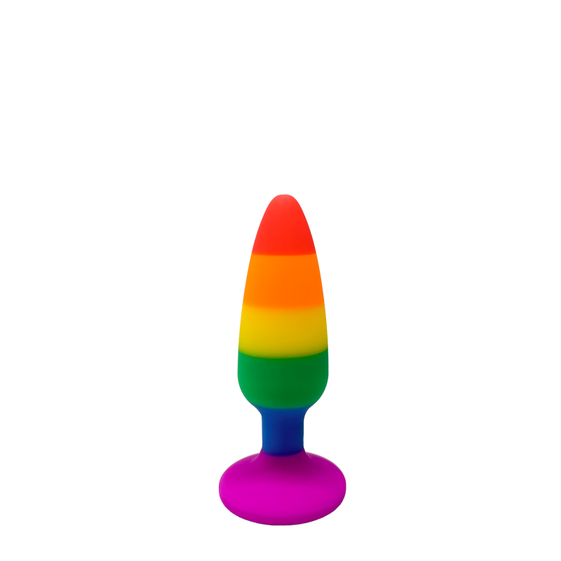 Hiperloo S - Plug Arco Iris - Orgullo 9x2,4cm