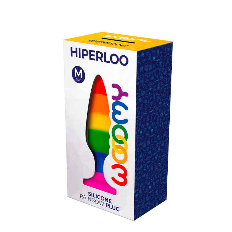 Hiperloo M - Regenbogen Stecker - Stolz 11x2,9cm