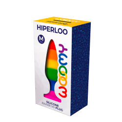 Hiperloo M - Rainbow Plug - Pride 11x2,9cm
